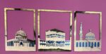 Holy Mosque 3-Piece Set - A Timeless Tribute to Islamic Heritage in Wood and Acrylic - Image 2
