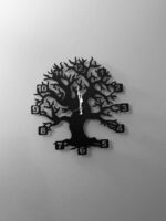 Wooden Tree Design Wall Clock (16x16 inches)