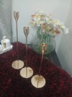 Elegant Candle Stand Set – 3 Pcs - Image 3