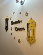 Ramadan Calligraphy Wall Art – Elegant Wooden & Acrylic Décor (30”x30”) - Image 3