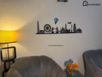 Iconic Landmarks Silhouette Wall Art - MDF Wood Calligraphy - Image 2